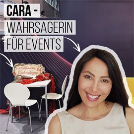 Cara - die Wahrsagerin für Ihr Event - Handlesen - Tarotkartenlegen - mit Zelt