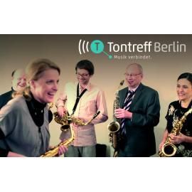 Tontreff Berlin. Musik verbindet. Teambuilding und Incentive mit Saxophon